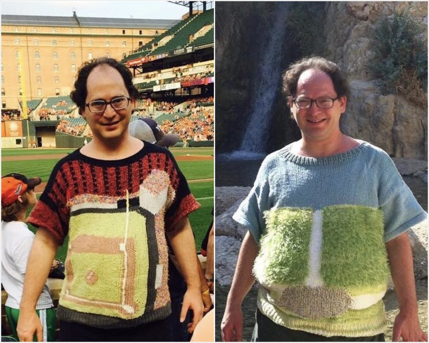 This Man Knits Sweaters of The Places He Visits and They Are Amazing
